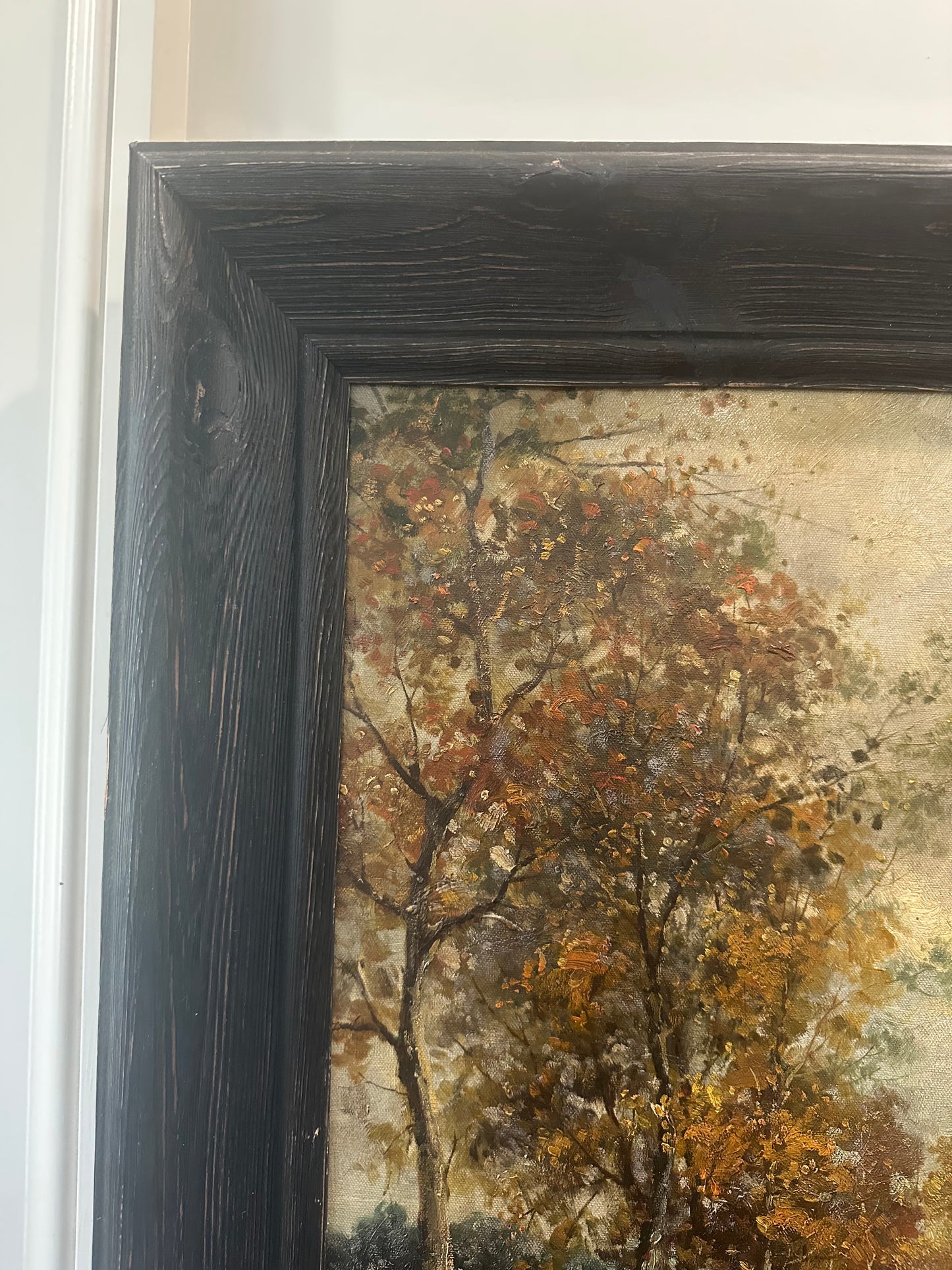 Trees Scene Oil Painting by C. C. Cooper