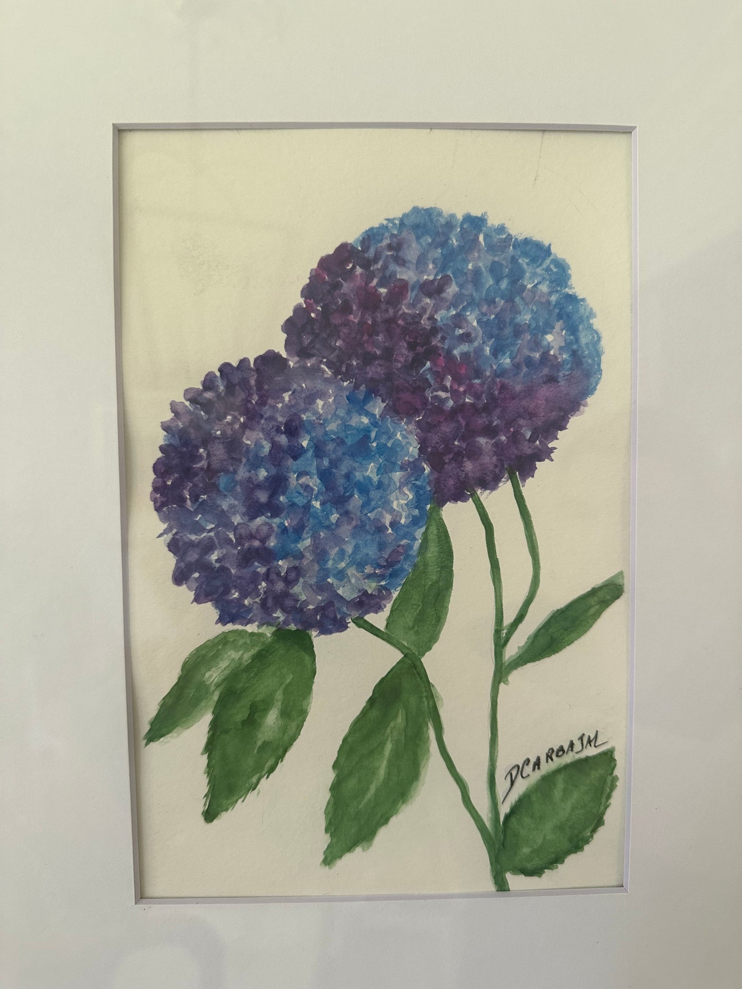 Hydrangeas by Donna Carbajol