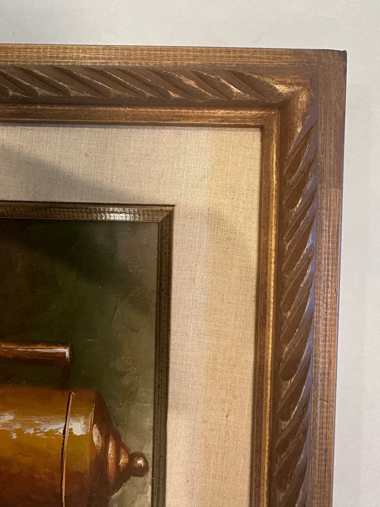 MODERNIST STILL LIFE OIL PAINTING SIGNED BY ARTIST