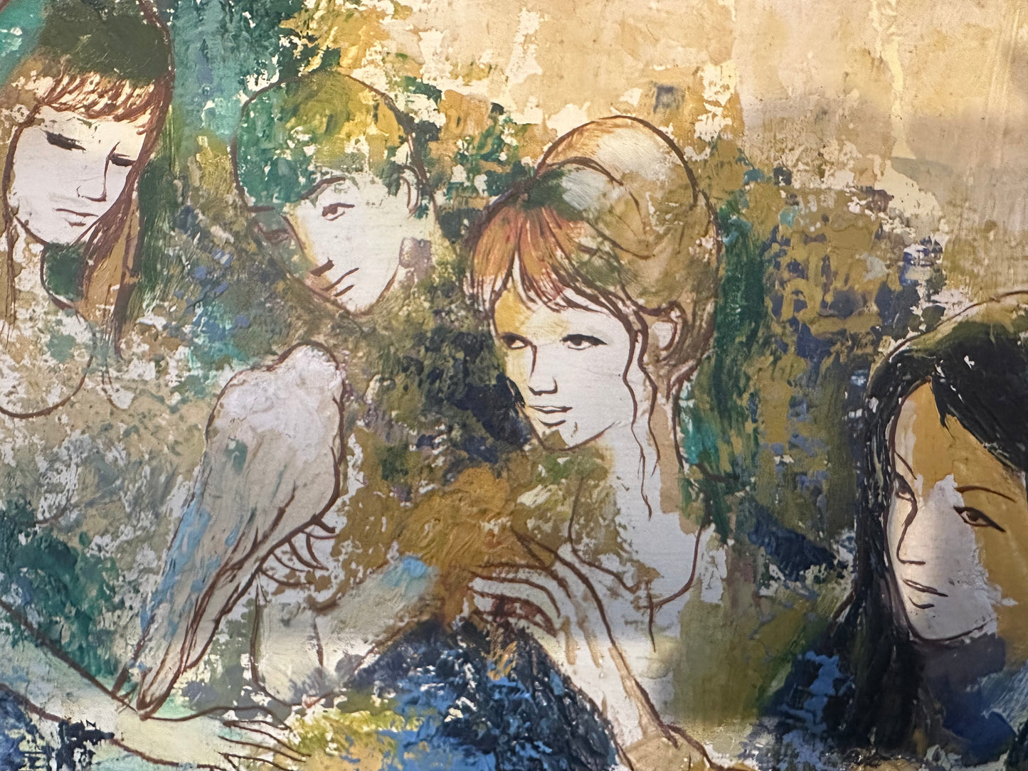 Mid Century Modern Art of Female Figures