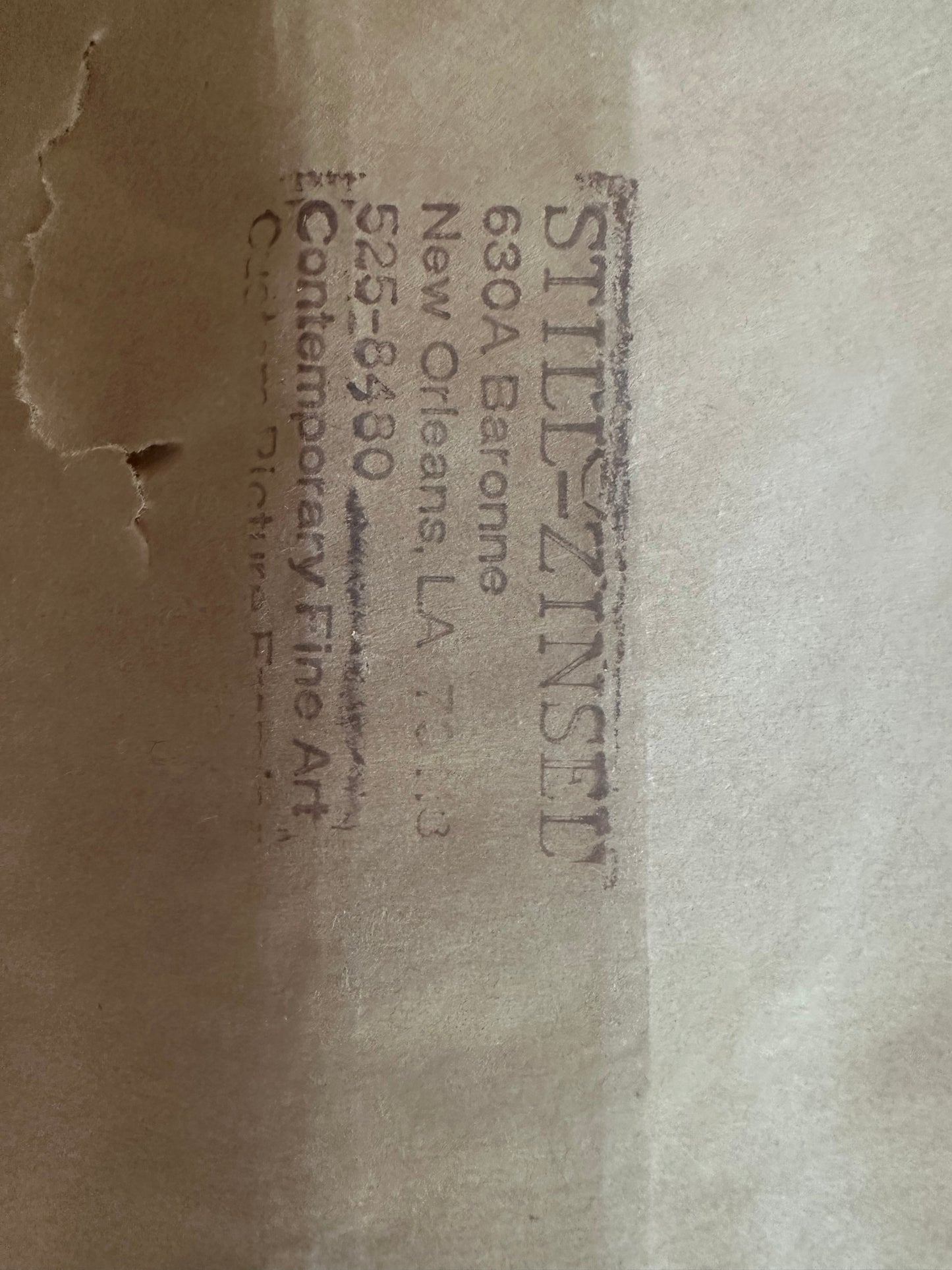 Ocean Scene Original Oil Painting by P. Edson