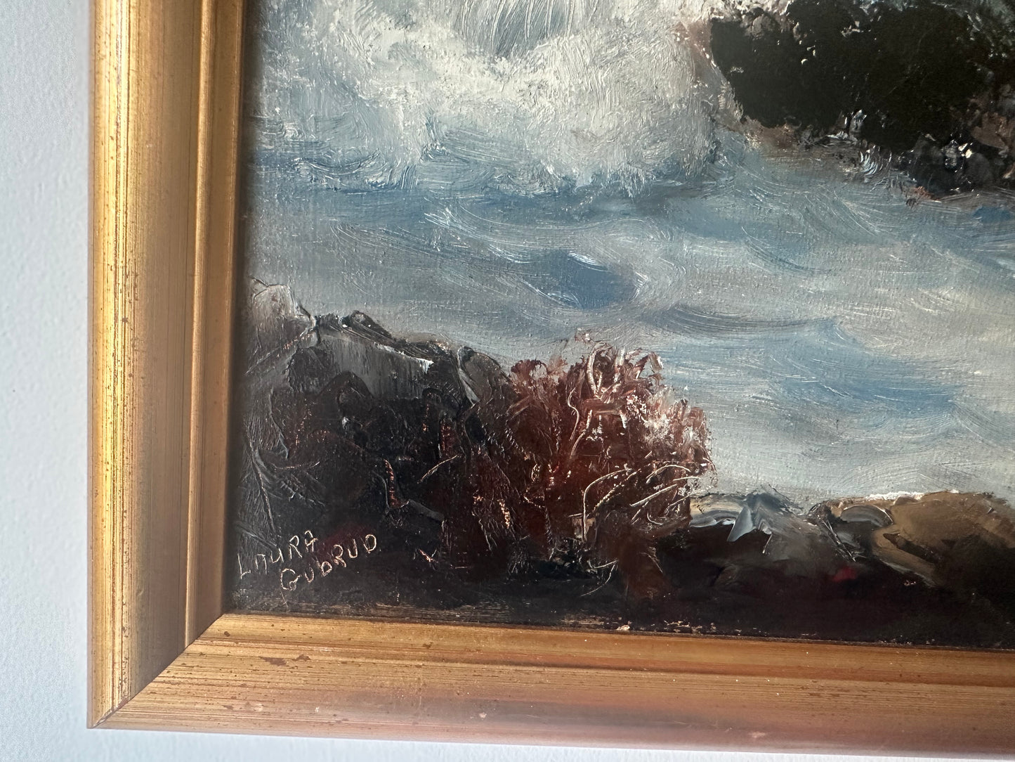 Vintage Seascape by Laura Gabriel