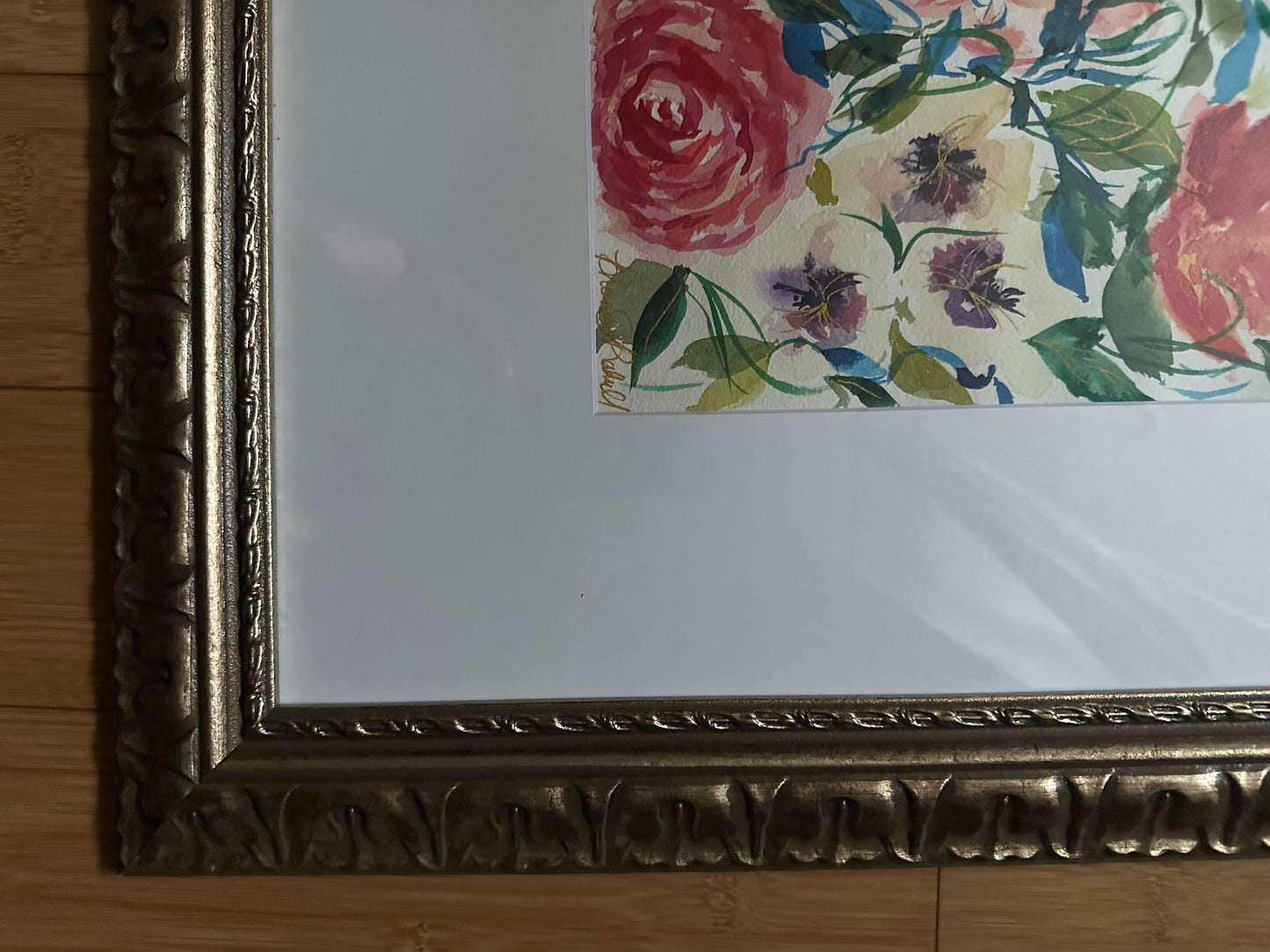 Original Floral Watercolor Painting by Breanna Rothwell