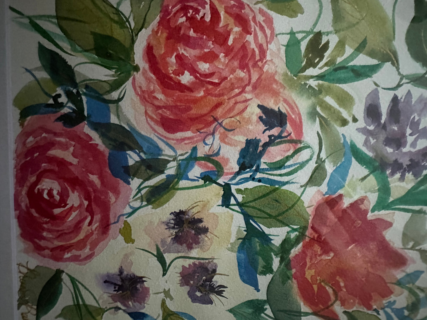 Original Floral Watercolor Painting by Breanna Rothwell