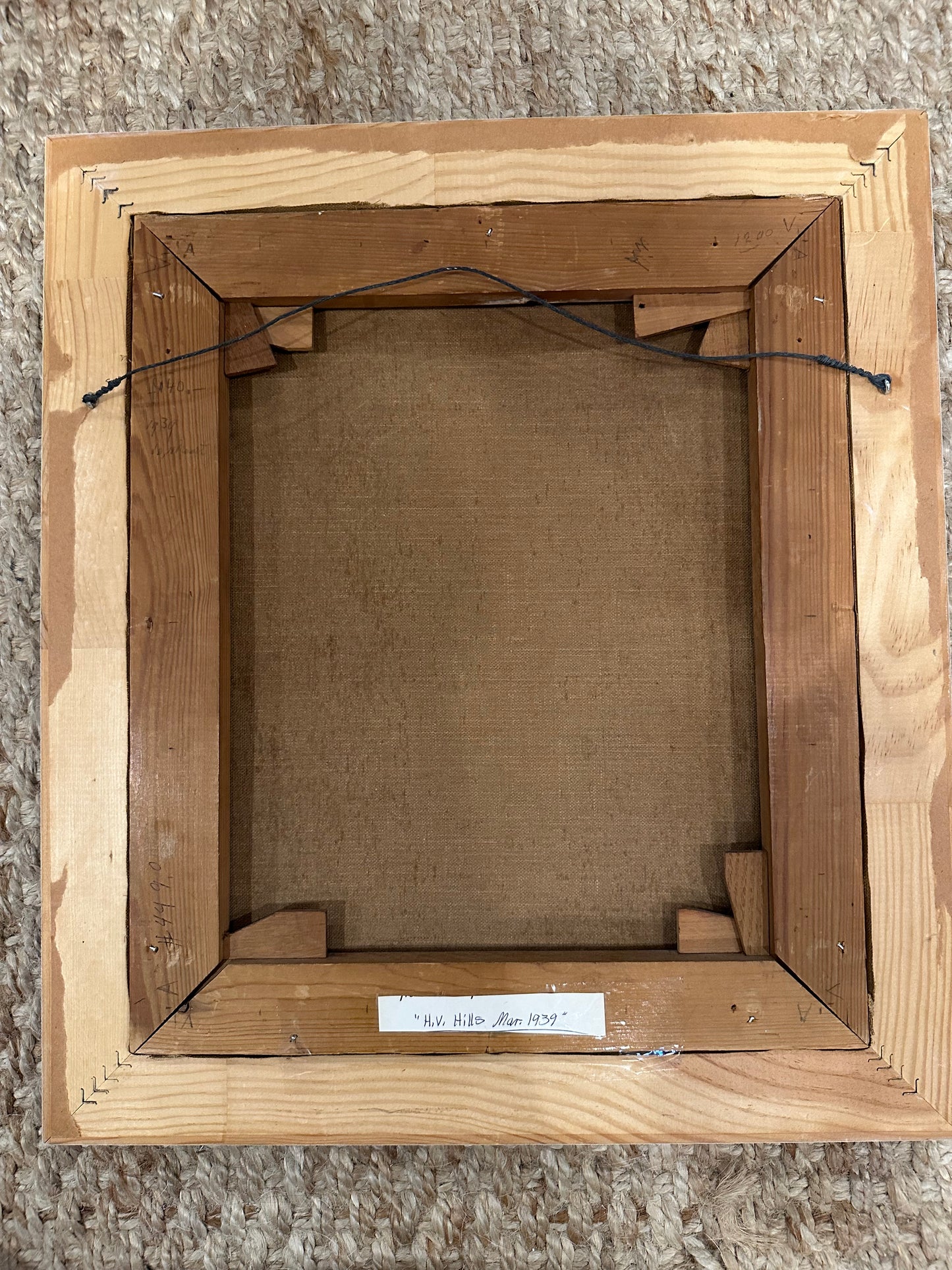 Vintage Oil painting of Flowers by Hubert van Hille (1903-1983)