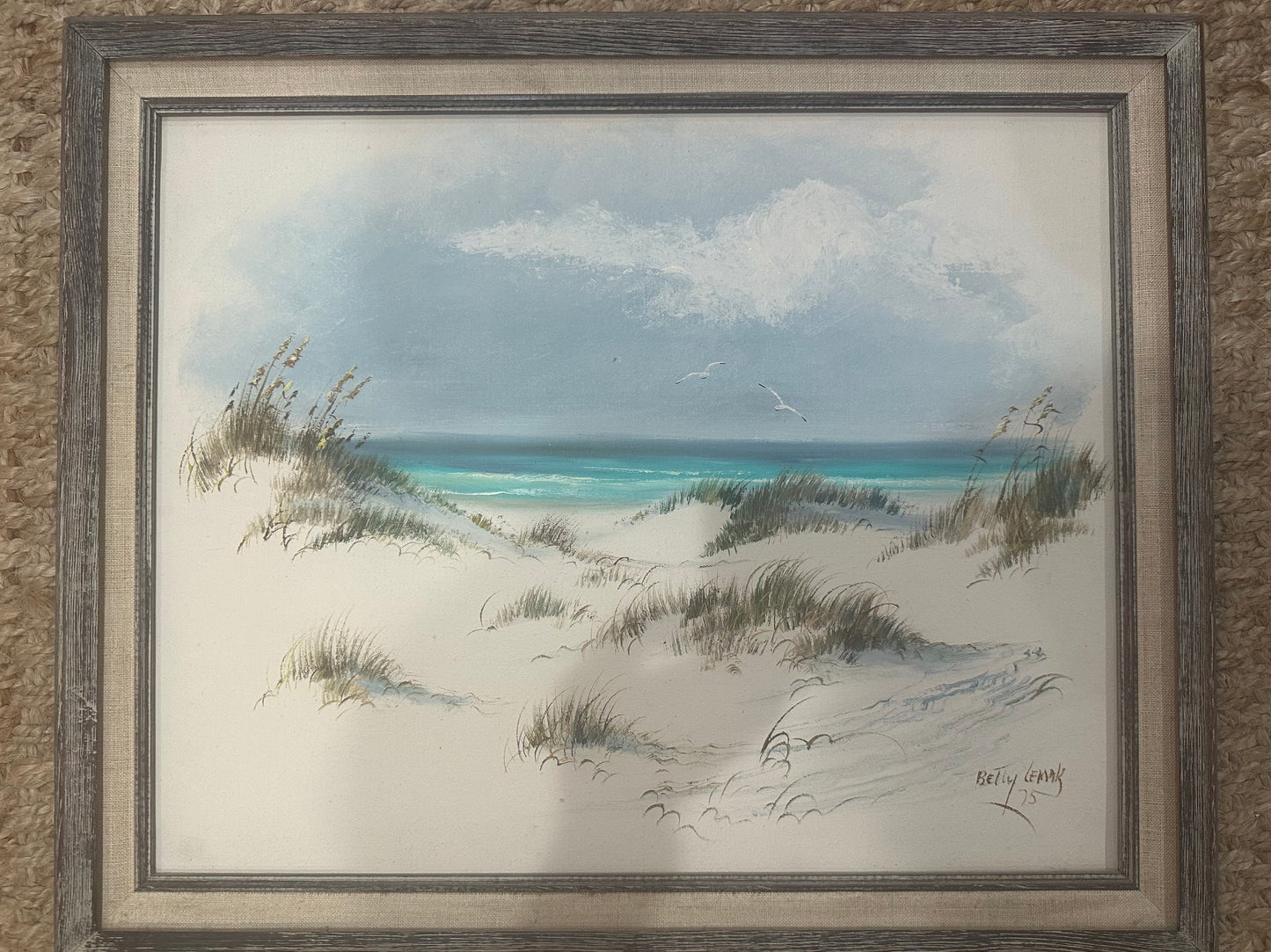 Beautiful Beach Scene by Betty Lemak