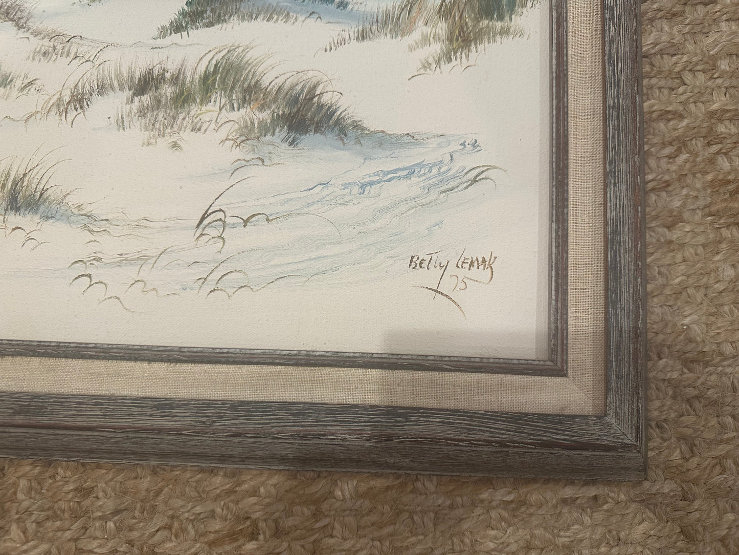 Beautiful Beach Scene by Betty Lemak