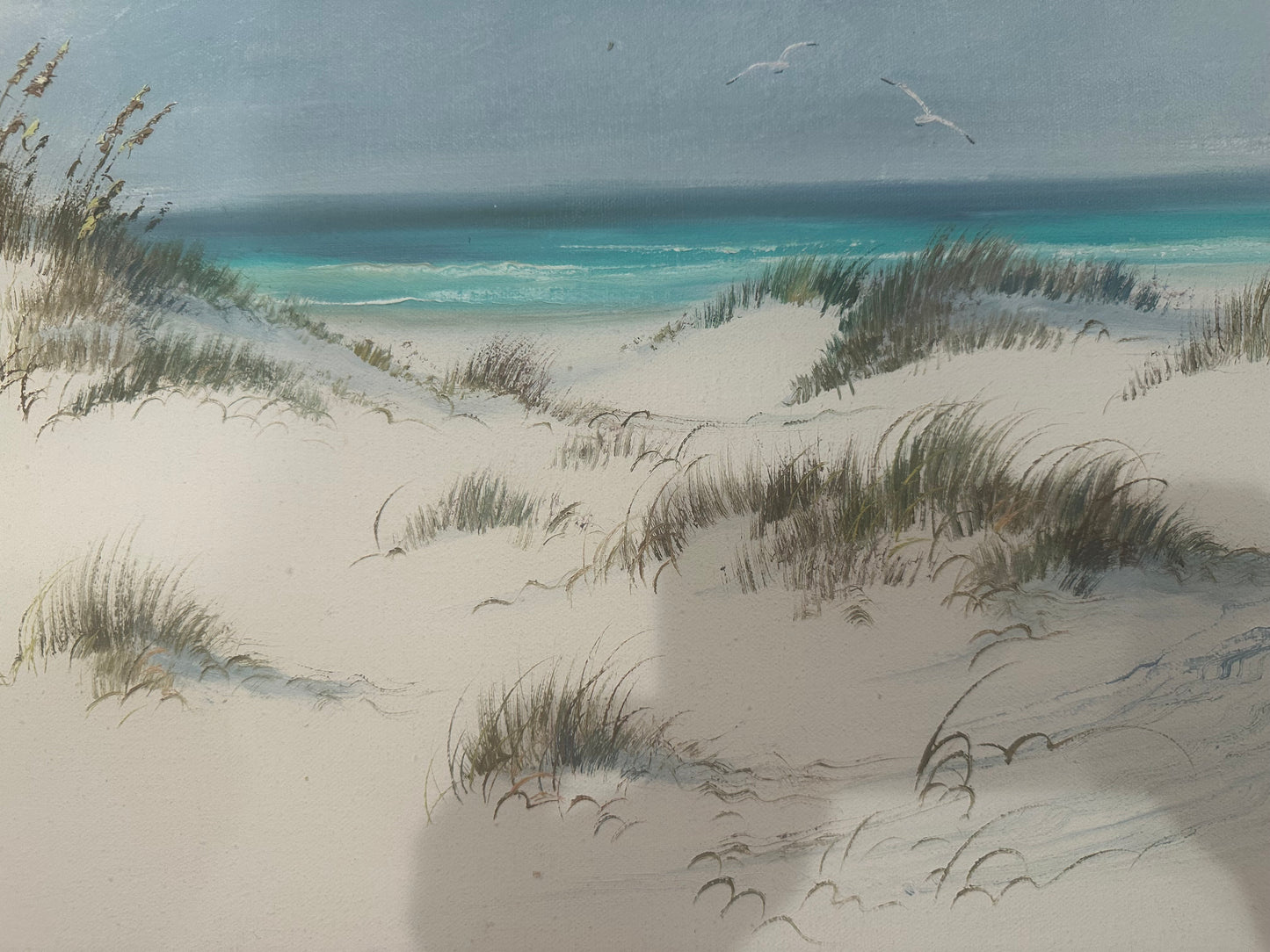 Beautiful Beach Scene by Betty Lemak