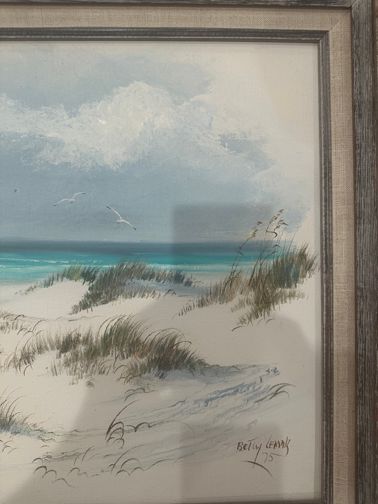 Beautiful Beach Scene by Betty Lemak