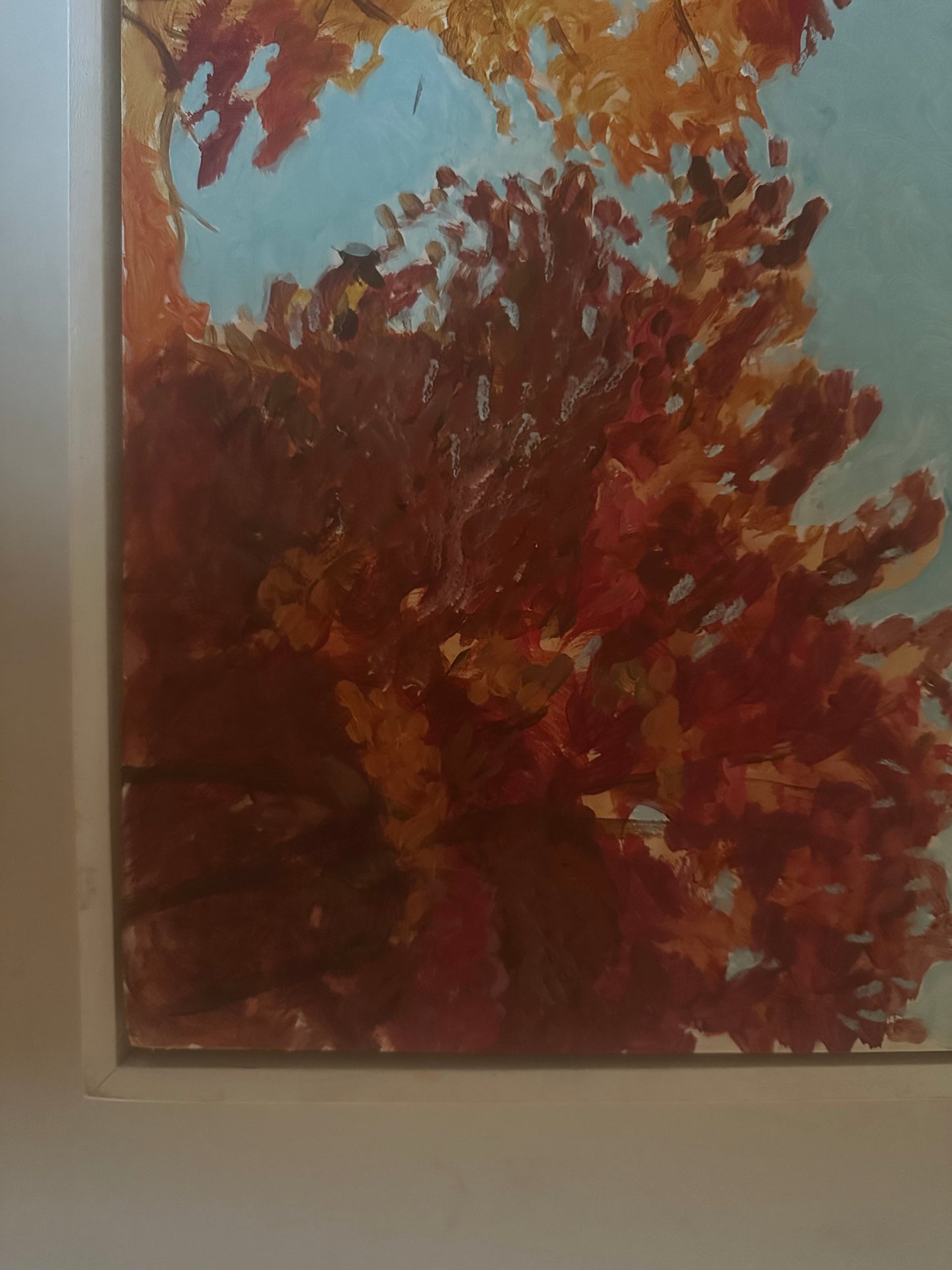 Fall Trees and Building by Connor McManus