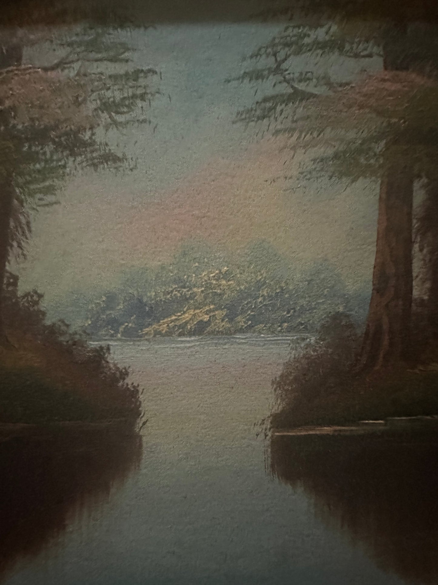 Vintage Woodland Duo Oil Painting Set,
