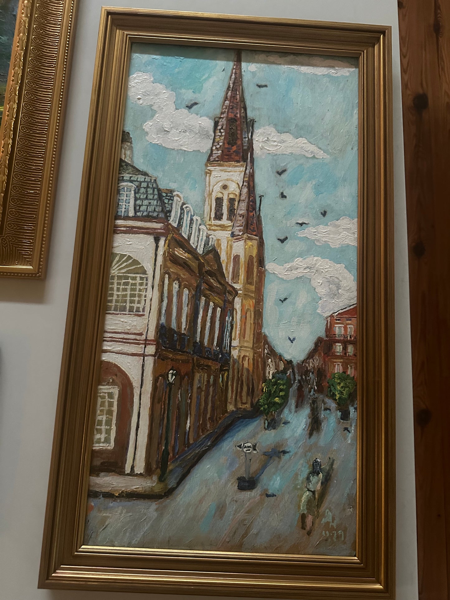 Cathedral and Cabildo Painting by JR Hogan