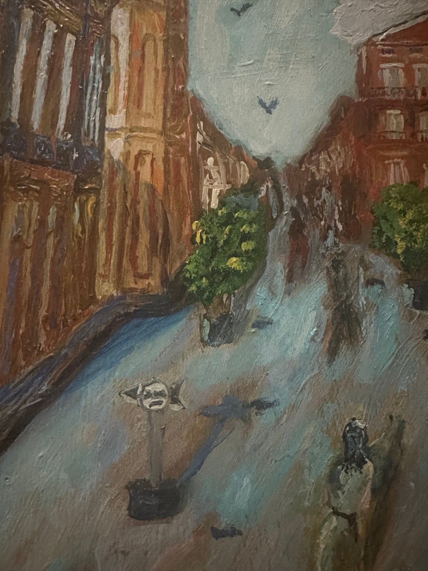 Cathedral and Cabildo Painting by JR Hogan