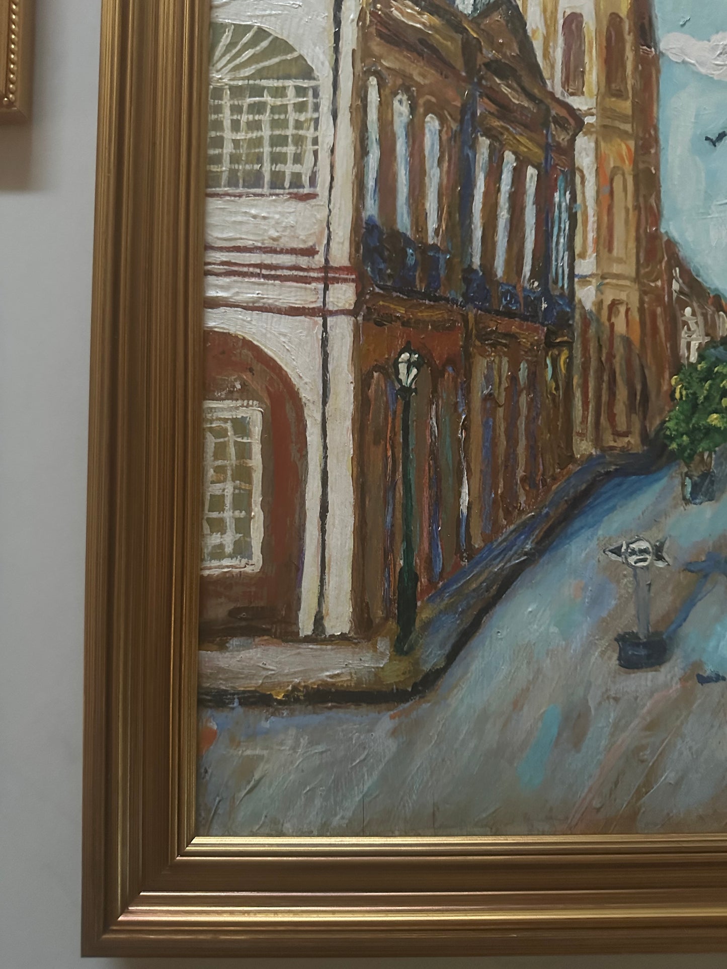 Cathedral and Cabildo Painting by JR Hogan