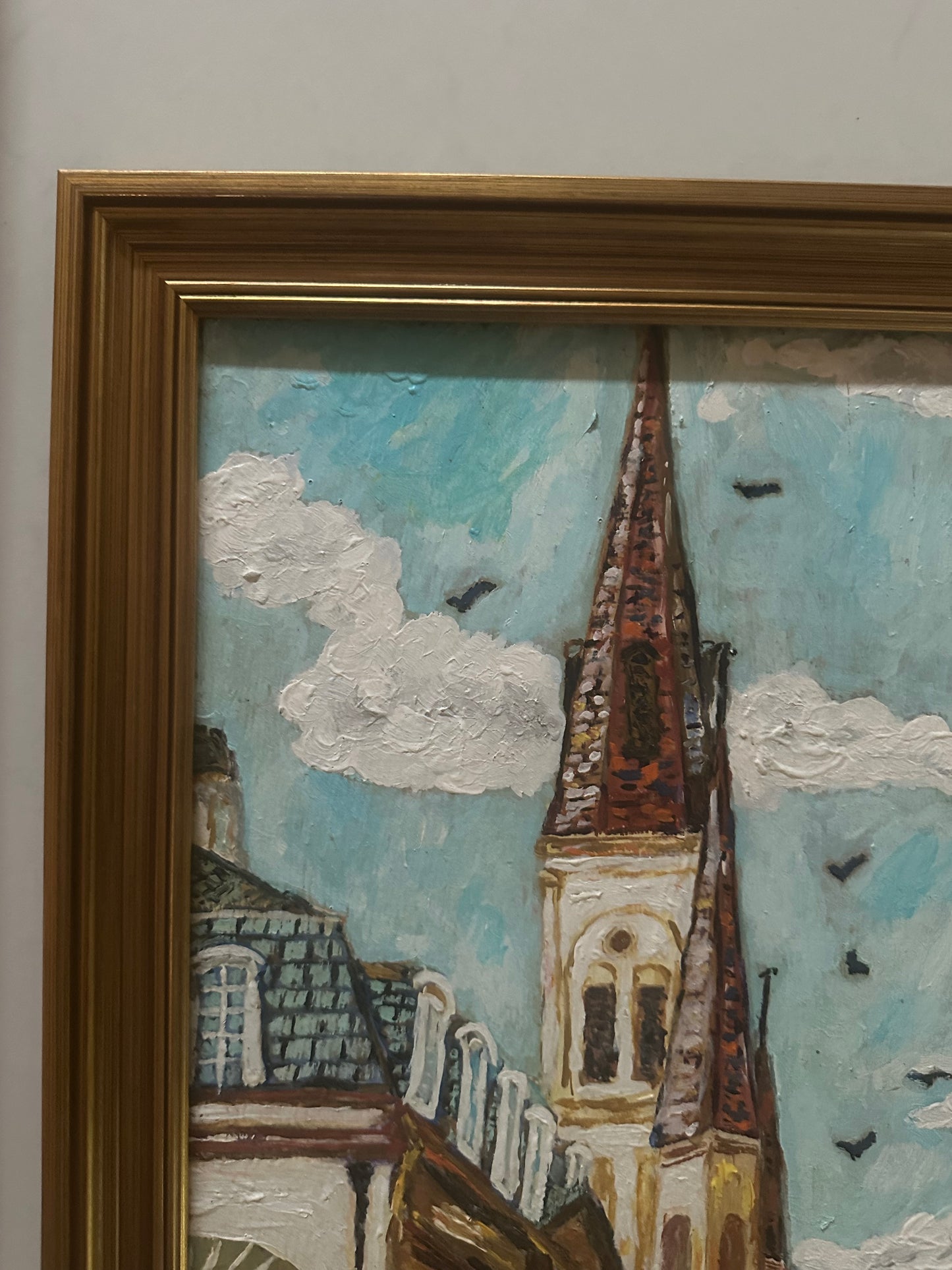 Cathedral and Cabildo Painting by JR Hogan