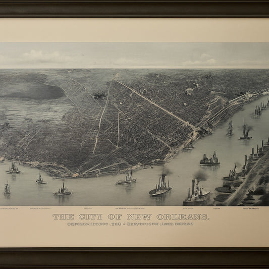 The City of New Orleans Print