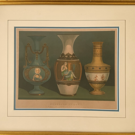 Antique Porcelain Vases Print