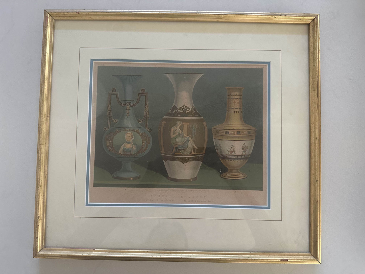 Antique Porcelain Vases Print