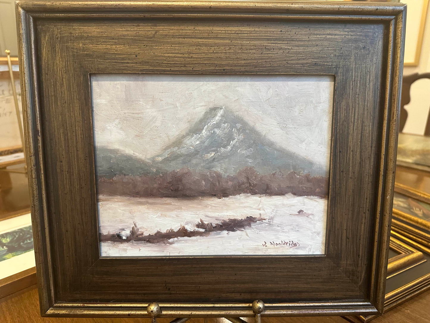 Snowy Pinnacle by John D. Wooldridge
