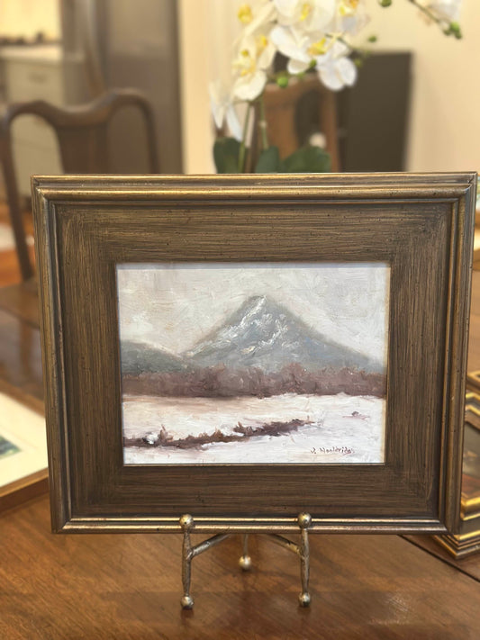 Snowy Pinnacle by John D. Wooldridge