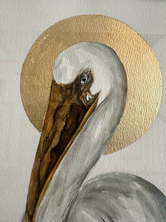 Saint Pelican by Jessica Barre'