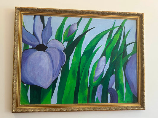 Purple Flowers by Jamie
