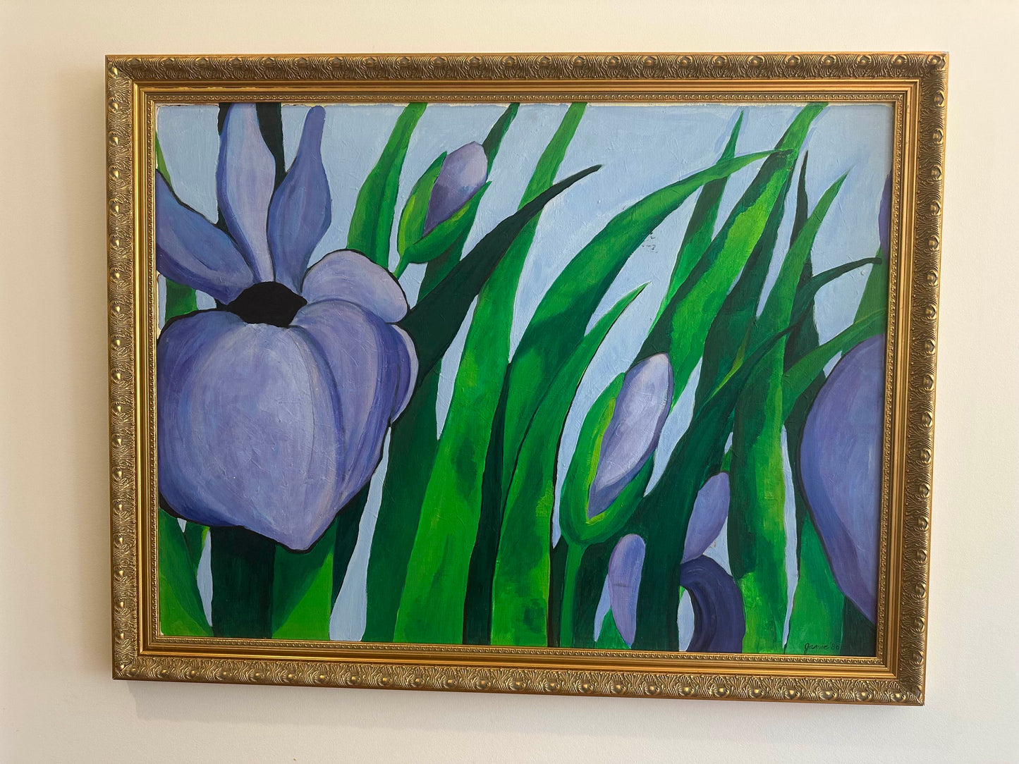 Purple Flowers by Jamie