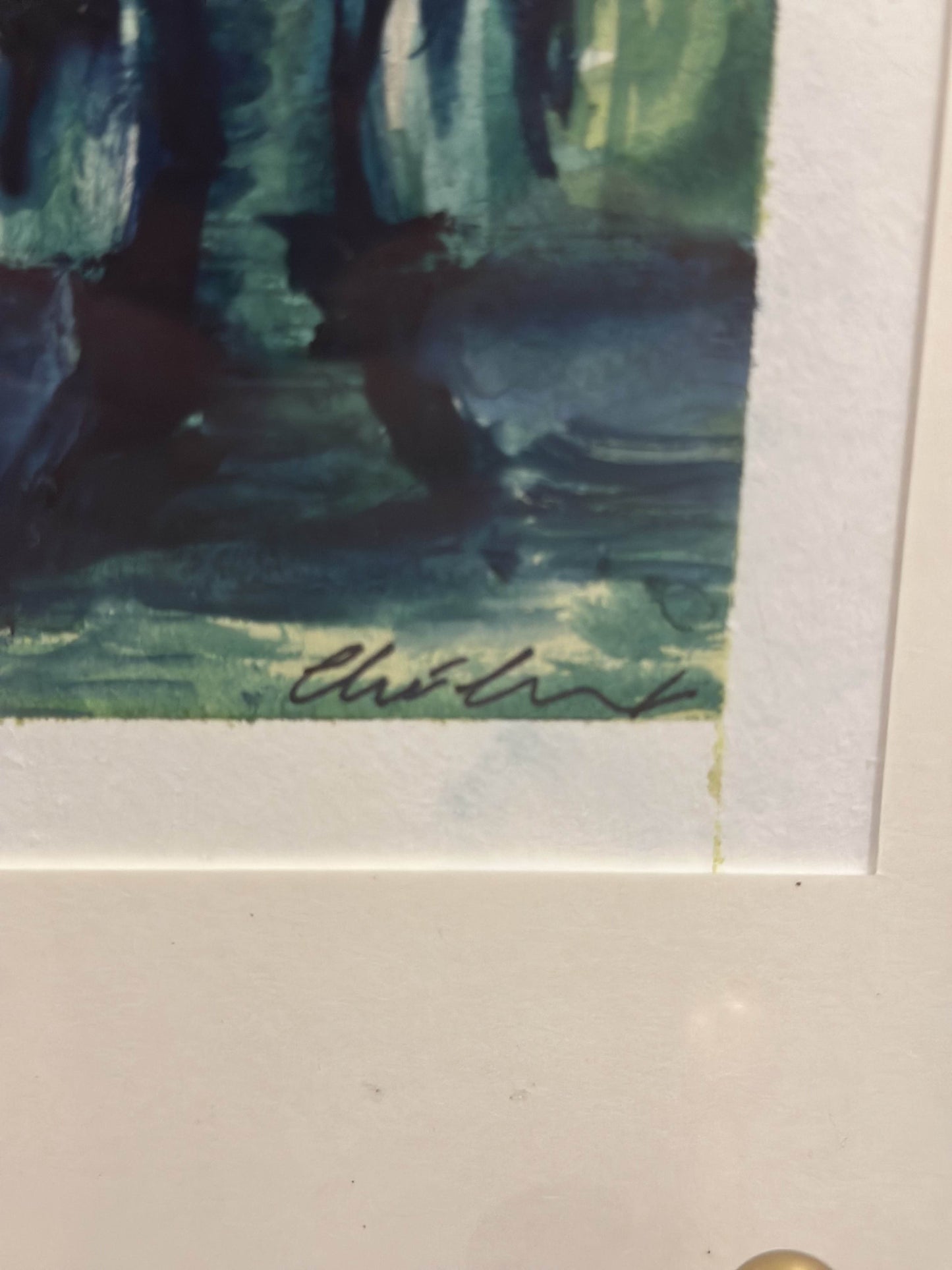 Watercolor Swamp by Chloe' Cazayoux